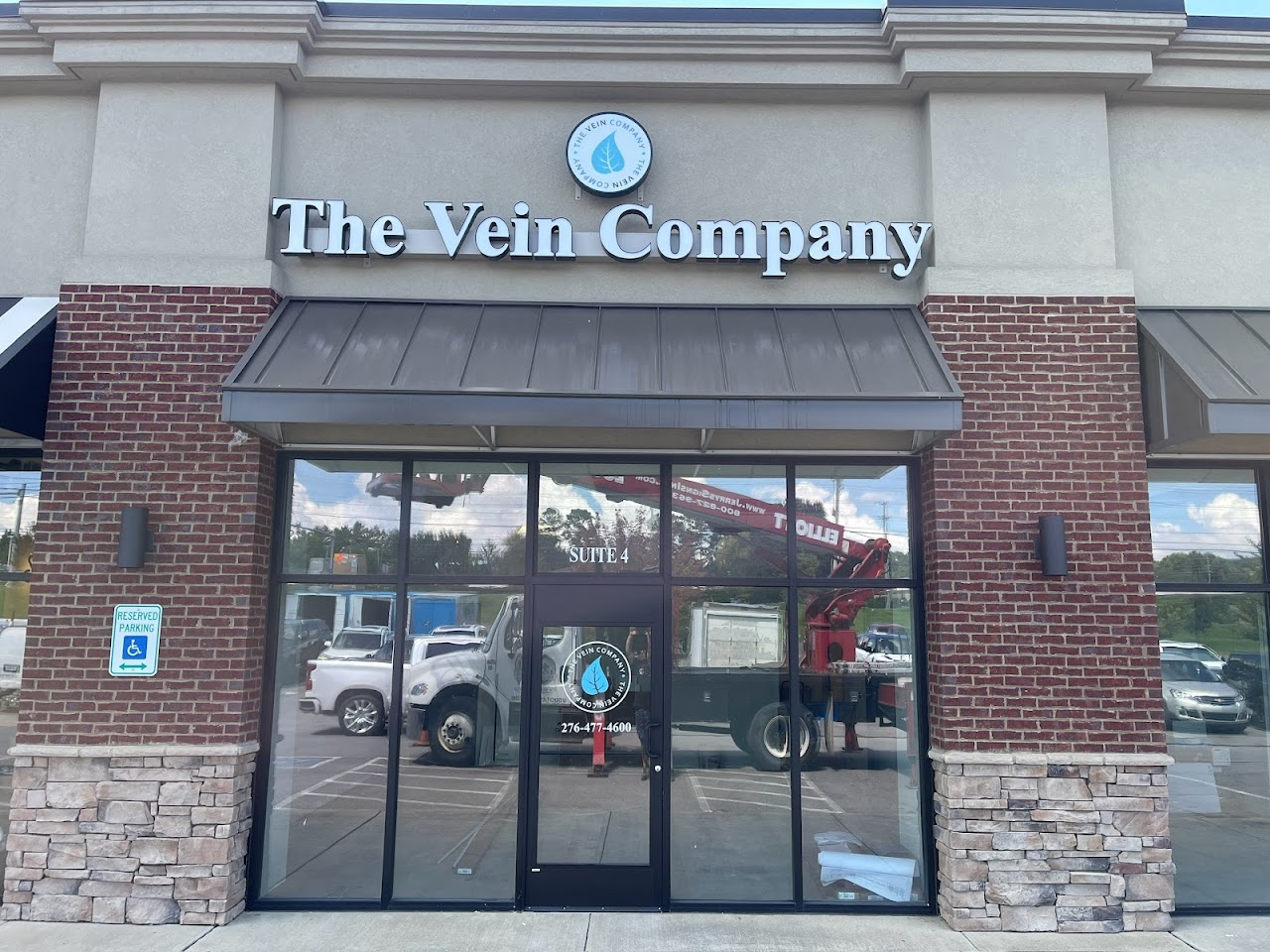 Street view of The Vein Company clinic in Morristown, TN